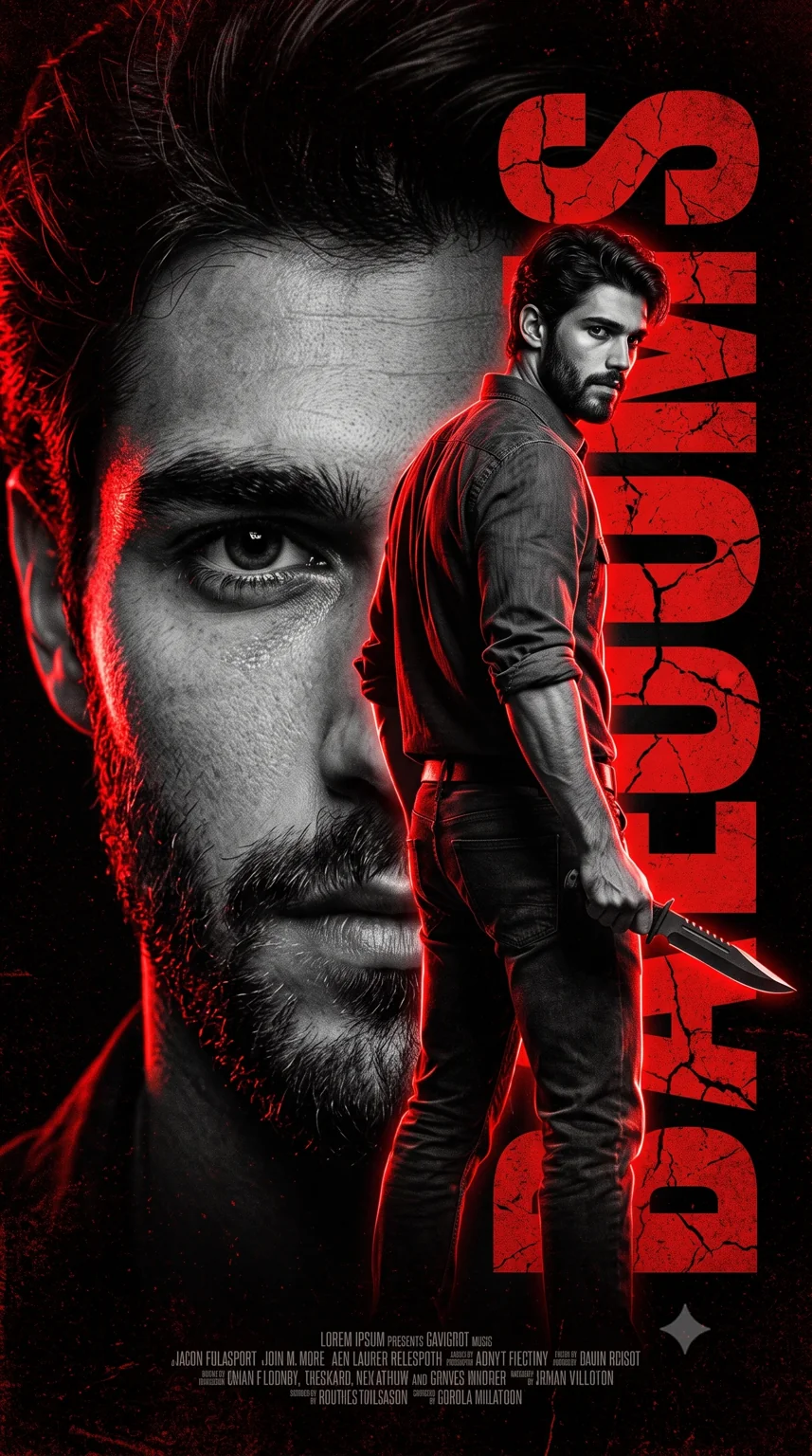 Cinematic Action Hero — AI-generated preview image for this characters prompt